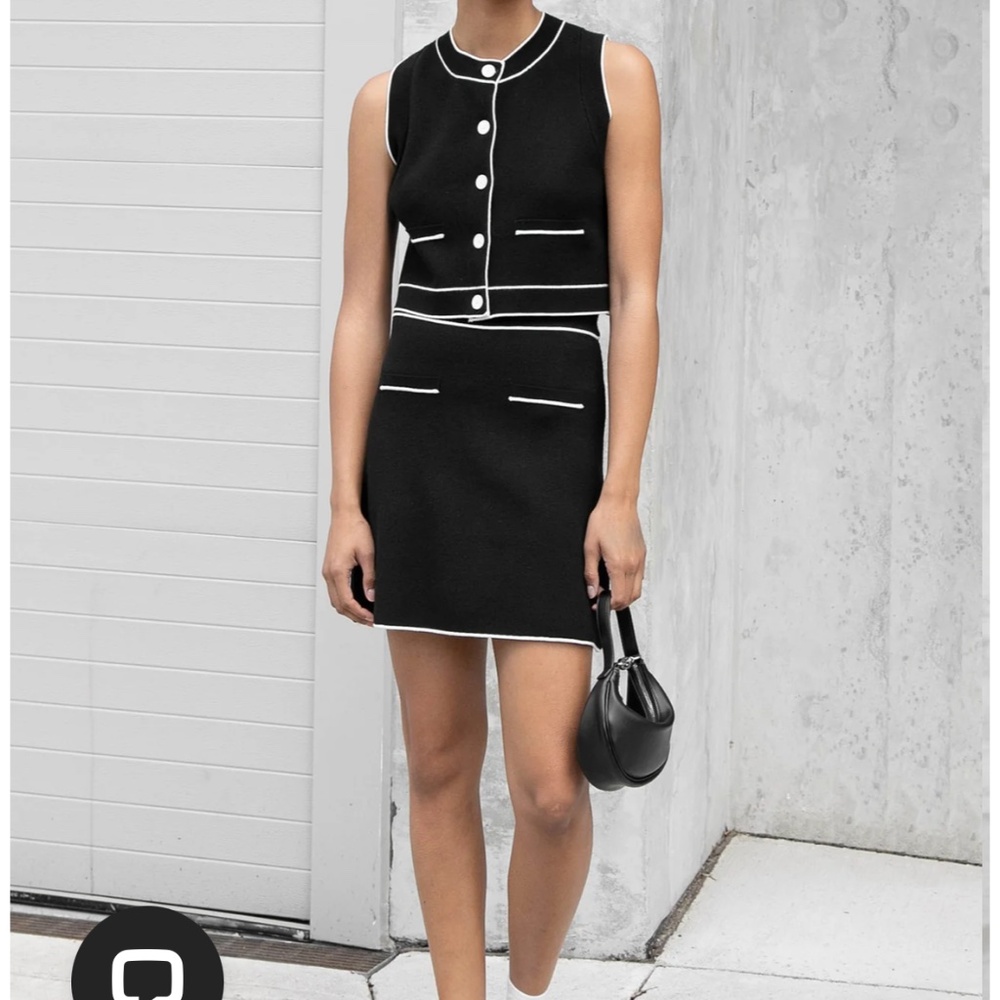 BNWT Oak + Fort Knit Mini Skirt